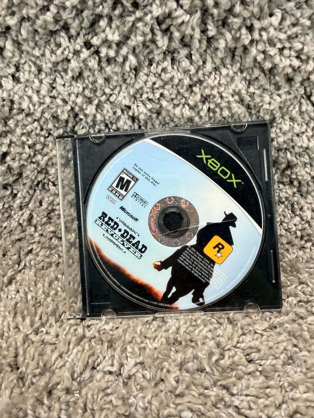 Red Dead Revolver (Microsoft Xbox, 2004) Video Game Disc